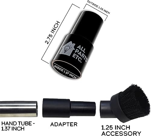 Elongated Universal Dust Brush Attachment, 1.25” Long Dusting Brush Accessories - Image 3