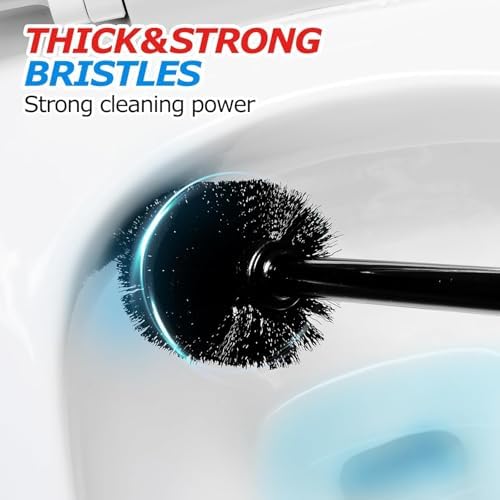 FORASTO 3IN1 Toilet Brush and Plunger Set, Crevice Cleaning Combo - Image 5