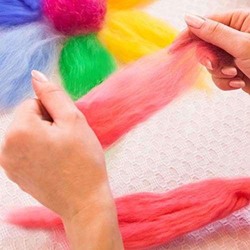 Catopia 40-Color Wool Roving Set – Generous 120g Fibre - Image 4