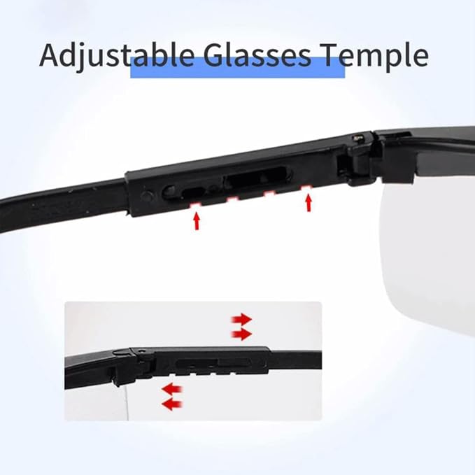 Safety GlassesClear Anti-Fog Goggles Over-Spec Glasses Protective Eye Wear - Image 4