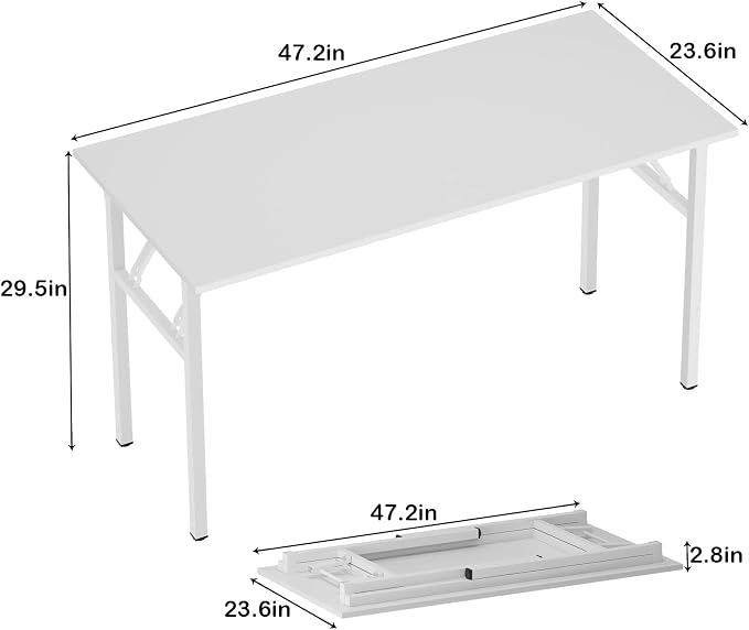 Need 47 inches Computer Desk Office Desk Folding Table - Image 3