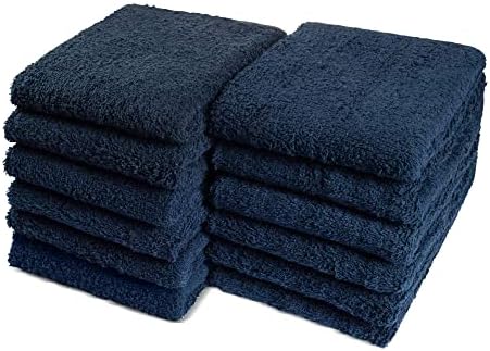 100% Cotton Chamois Cleaning Towels, 120 Pack by GrokoTextiles