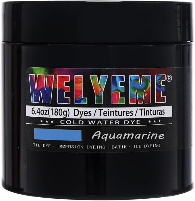 Cold Water Dye, Tie Dye Powder, Fabric Dye Powder by WELYEME