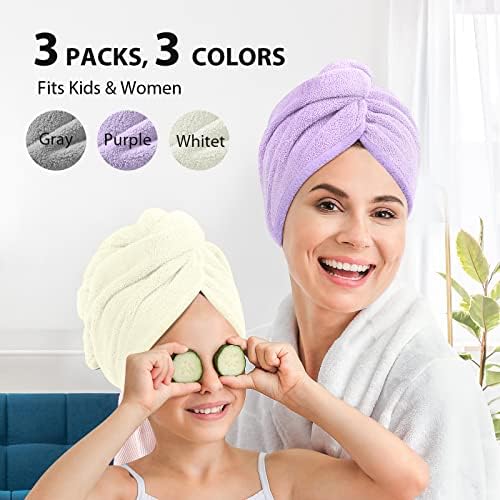 YFONG Larger Microfiber Hair Towel Wrap - Image 5