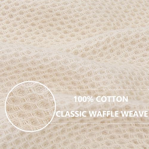 Homaxy 100% Cotton Waffle Weave Kitchen Towels - Image 2