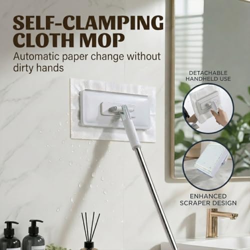 Hands Free Multi Purpose Flat Mop - Image 2