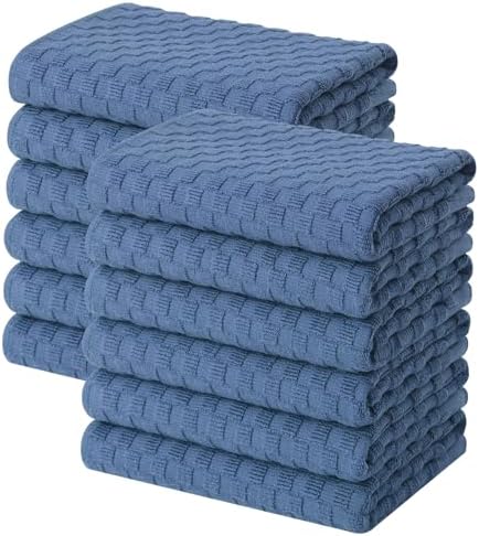 Homaxy 100% Cotton Terry Kitchen Towels by Homaxy