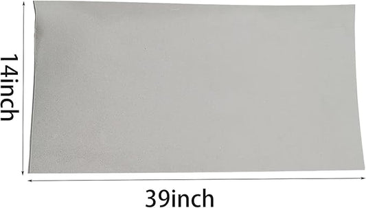 Grey EVA Foam Cosplay, 1 Piece of 2mm Craft Foam,Cosplay Foam, 14" x 39" Ultra-high Density 80 kg/m3 EVA Foam Sheets (Grey-2mm)