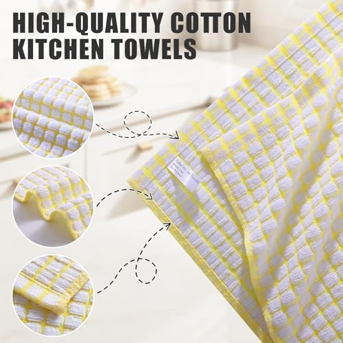 Mordimy Premium Cotton Kitchen Towels 16"x 25", 6 Pack - Image 3