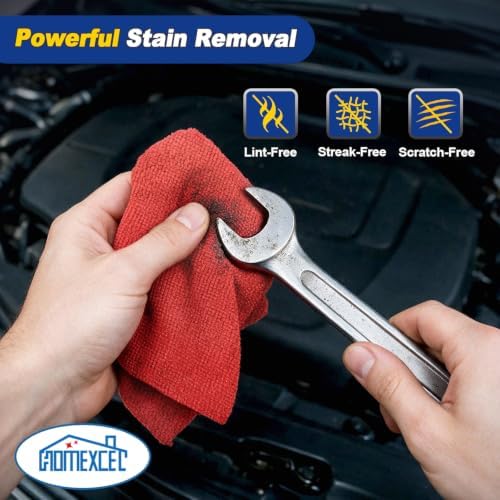 HOMEXCEL Microfiber Cleaning Cloth 20 Pack, Towels - Image 6