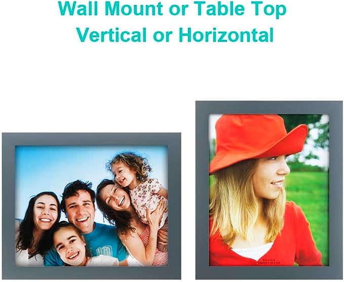 RPJC 8x10 Picture Frames Made of Solid Wood High Definition Glass - Image 5
