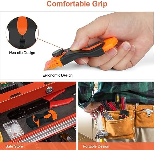 Ainiv 2 Pack Razor Blade Scraper, - Image 5
