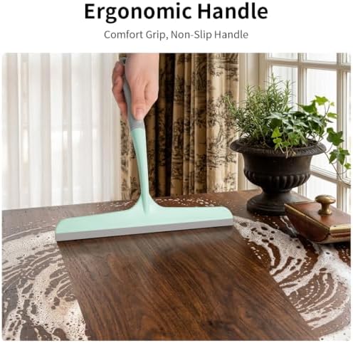 Silicone Squeegee for Shower, and Mirror-Flexible Household Cleaning Tool for - Image 6
