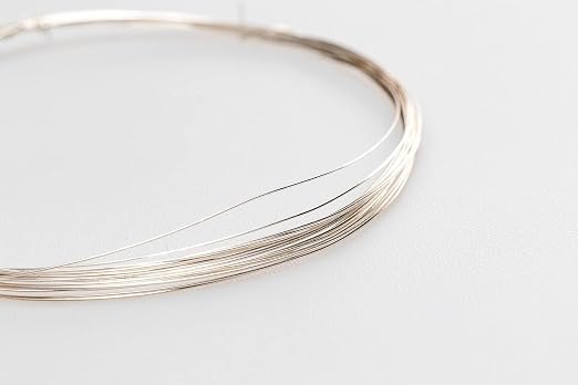 925 Sterling Silver Wire, 28 Gauge, Half Hard, 3FT by CRAFT WIRE | Sterling - Image 2