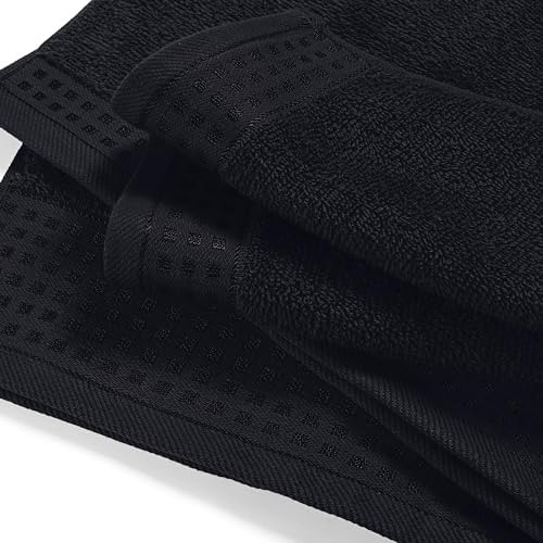 GLAMBURG Ultra Soft 3 Pack Cotton Towel Set, Contains a Bath Towel 28x55 inch - Image 2