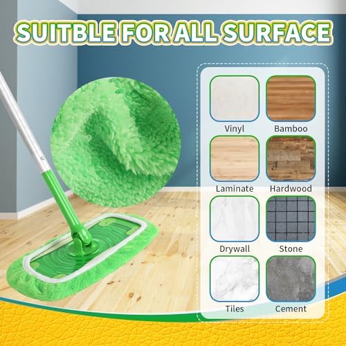 AmaVins Reusable Microfiber Mop Pads Compatible - Image 6