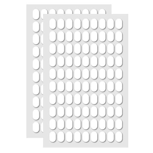 180 Pcs Sticky Tack Poster Stickers, Double Sided Sticky Round Clear Stickers, No Trace Poster Adhesive Putty Removable Waterproof Adhesive Dots for Festival Decoration Sticky Dot (0.31" X 0.51")