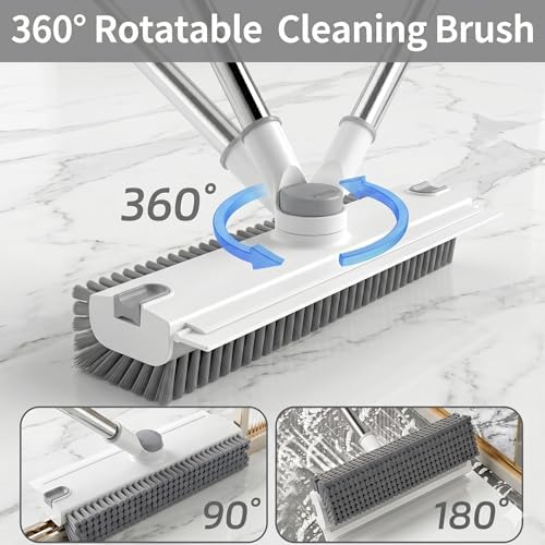 3 in 1 Floor Scrub Brush, Floor Scrubber - Image 4