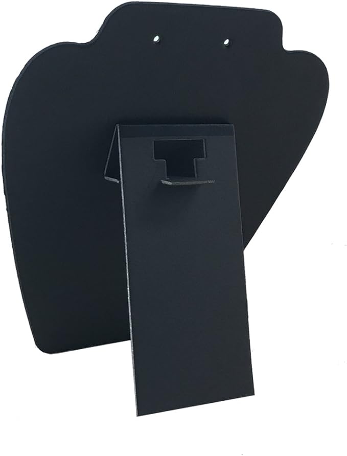 6 Pieces Black Velvet Necklace Display, Jewelry Display - Image 3