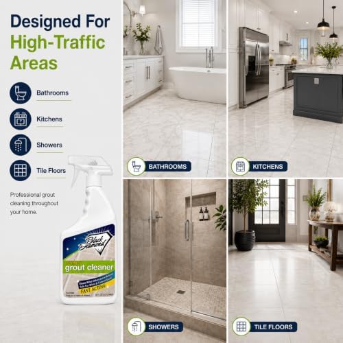 Ultimate Grout Cleaner for Tile Floors, 2-QTS W Brush - Image 5