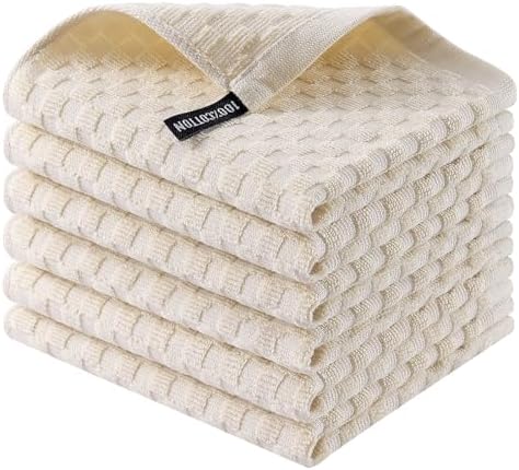 Homaxy 100% Cotton Terry Dish Cloths by Homaxy
