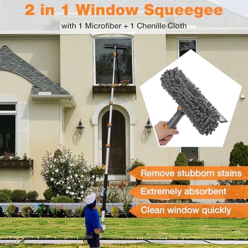 20FT Reach Window Squeegee - Image 4