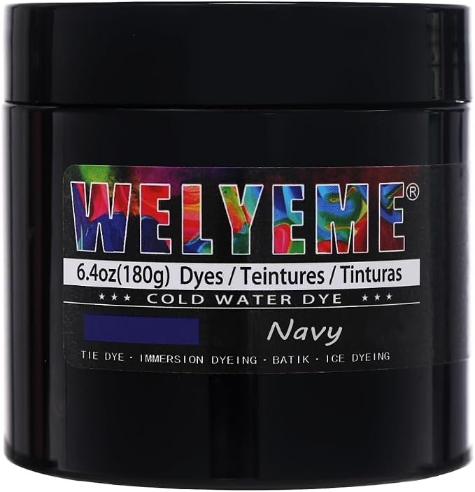Cold Water Dye, Tie Dye Powder, Fabric Dye Powder by WELYEME
