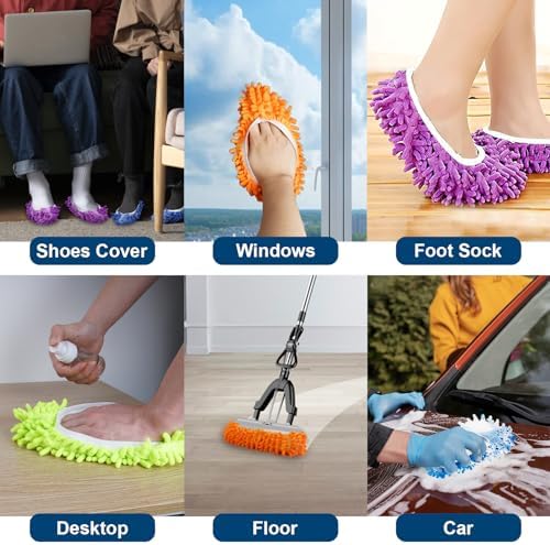 Cosywell Large Size 5 Pairs 10 PCS Shoes Cover - Image 6
