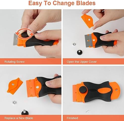 Ainiv 2 Pack Razor Blade Scraper, - Image 6