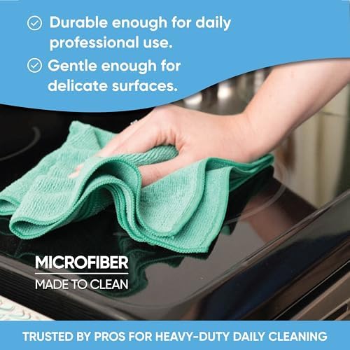 Microfiber Wholesale 12" x 12" Cleaning Cloths - Image 5