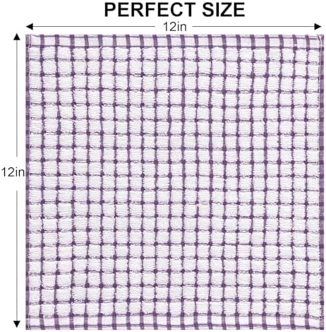 Kitinjoy Cotton 15 Pack Terry Kitchen Dish Cloths - Image 2