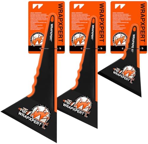 WRAPXPERT Window Tint Tools, 3 Pack Window Tint Squeegee Triangle Contour by WRAPXPERT