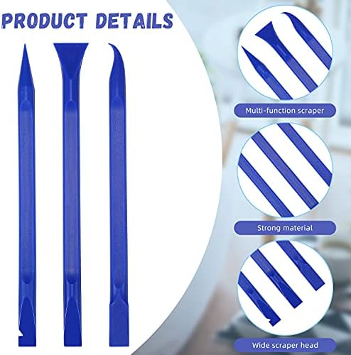 Minatee 18 Pcs Carbon Fiber Plastic Scrapers Cleaning Tool Non-scratch Plastic - Image 3