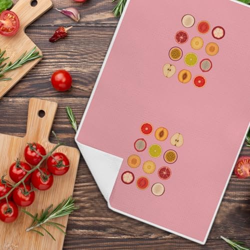 Feminist Fruit Kitchen Towels 16x24 Inch Set of 2, Women Empowerment Gifts - Image 5