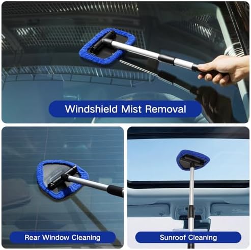 Qydipclin 10pcs Windshield Cleaning Tool Car Interior Window Cleaner Kit - Image 2