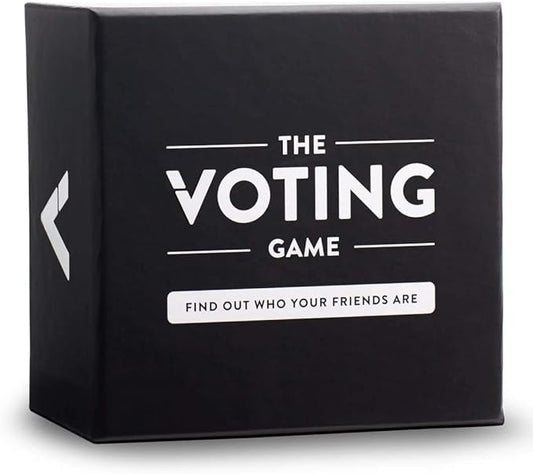 The Voting Game - The Hilarious Adult Party Card Game About Finding Out Who Your Friends are - Perfect for College Students, Fun Parties and Board Games Night with Your Friends