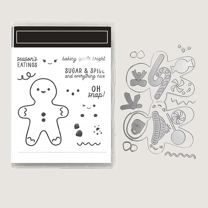 2025-2026 Stamps and Dies for Card Making, Stamps and Dies Set 2025 for Christmas and Halloween, Die Cut DIY Various Festivals Album Scrapbooking Birthdays Greeting Card (M4287)
