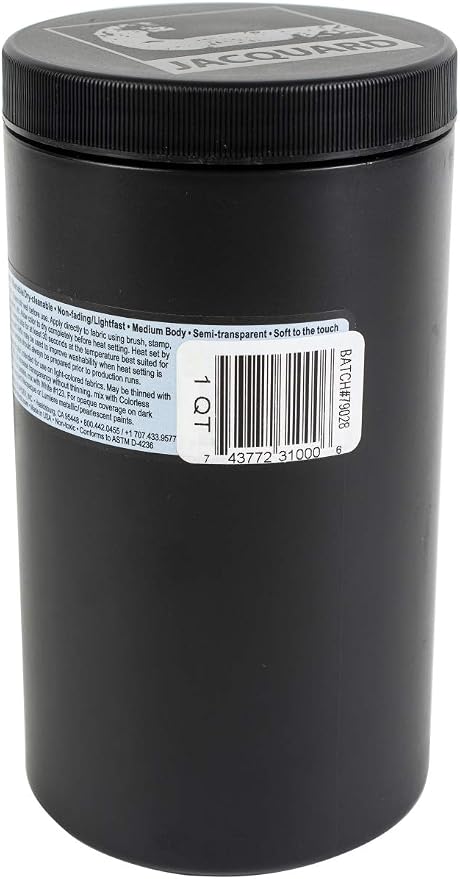 Jacquard Textile Color, Colorless Extender- Permanent Fabric Paint by Jacquard