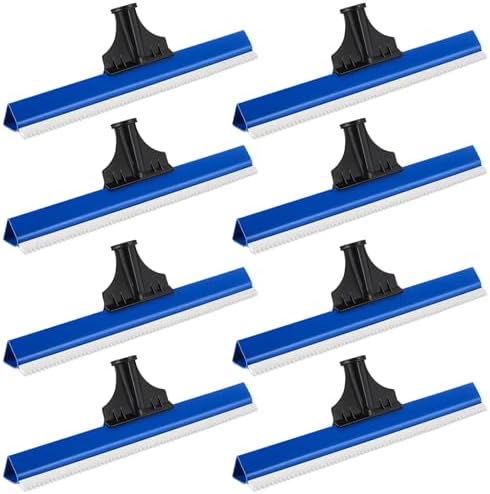 8 Pack 16 Inches Epoxy Floor Squeegees Notched Squeegee by Lanties