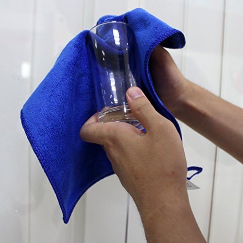 400 GSM Microfiber Cleaning Cloths, Ultra Absorbent Lint Free Reusable Towels - Image 5