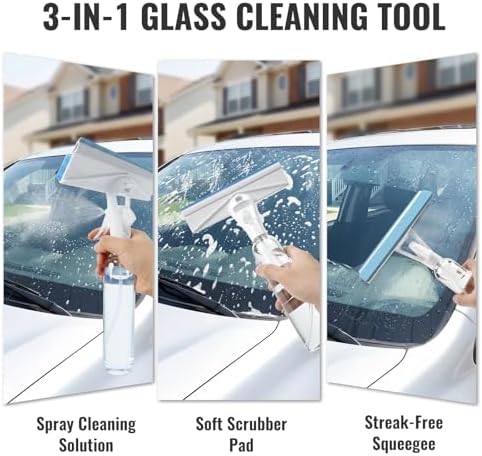 3-in-1 Window Squeegee for Window Cleaning - Image 5
