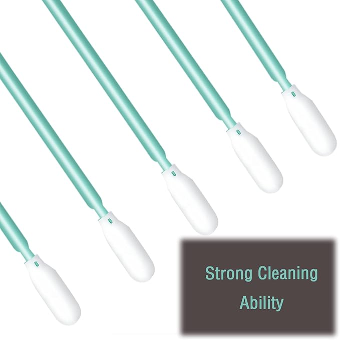 CertBuy 200 Pcs Foam Swab Cleaning Swabs, 6.4 Inch Multi-Purpose Tips - Image 5