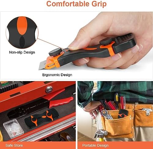 Ainiv Razor Blade Scraper, 2-in-1 Multifunctional Scraper Tool - Image 5