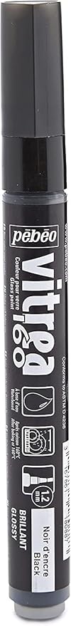 Pebeo Vitrea 160, Glossy Glass Paint Marker by Unknown