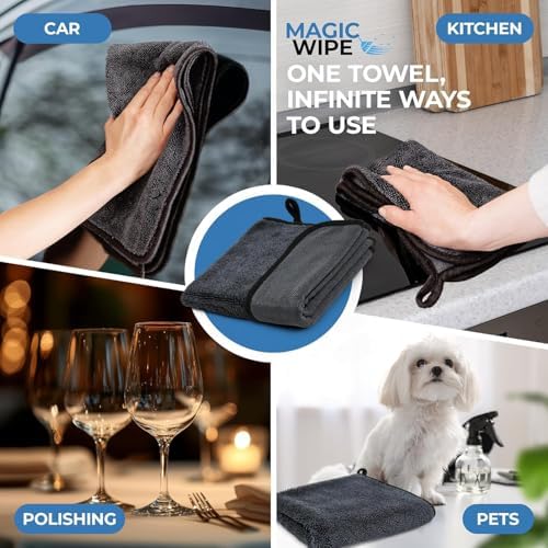 Magicwipe® Bathroom Drying Cloth – Removes Limescale & Hard Water Stains in - Image 5