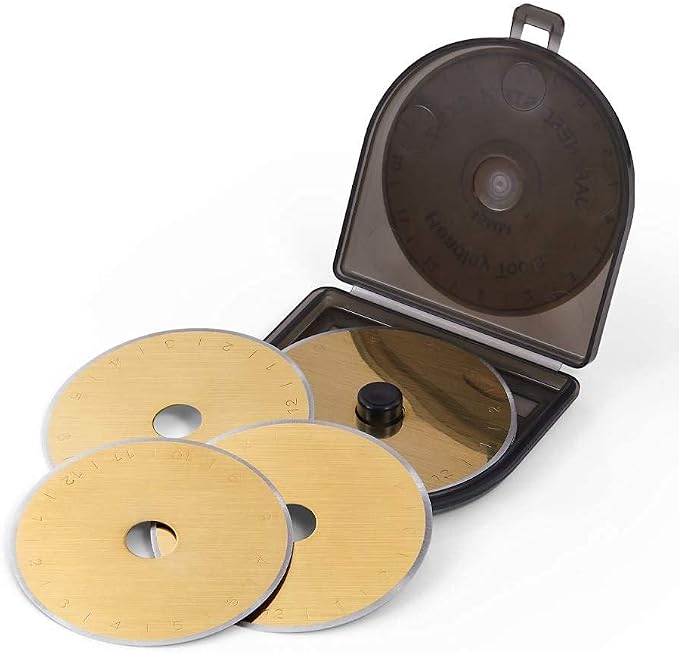 HEADLEY TOOLS Titanium Coated 45mm Rotary Cutter Blades 15 Pack Fits Olfa - Image 7