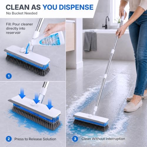 DSV 3-in-1 Floor Scrub Brush - Image 3