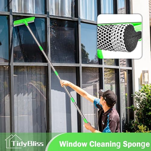 TidyBliss Window Squeegee for Home, 56” Car Windshield Glass Cleaner Tool - Image 2