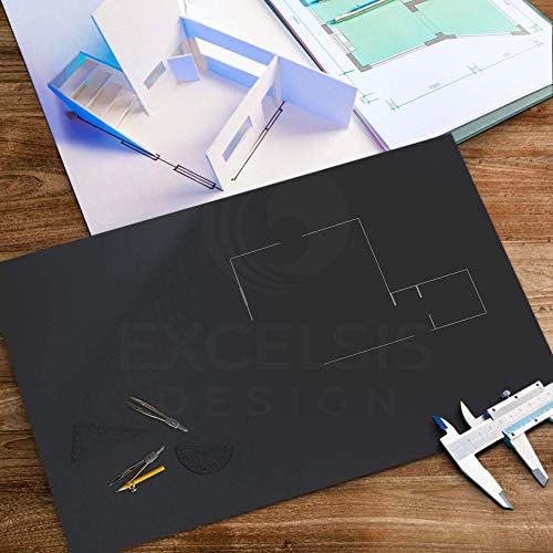 15 Pack Foam Board | Black Foam Board 3/16 Inch Thick Black Core Mat | Backing Board for Presentations, Signboards, Arts, Display and Crafts with Double-Sided Sheet - 20x30 Inches