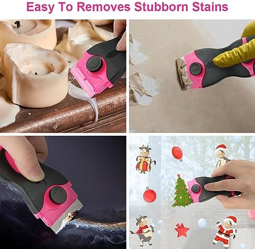 Ainiv Razor Blade Scraper, 2-in-1 Multifunctional Scraper Tool - Image 7